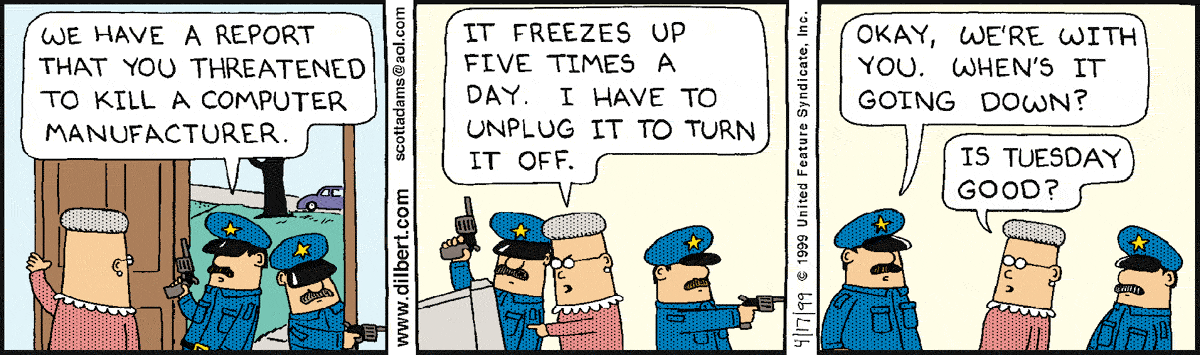 Dilbert Cartoon